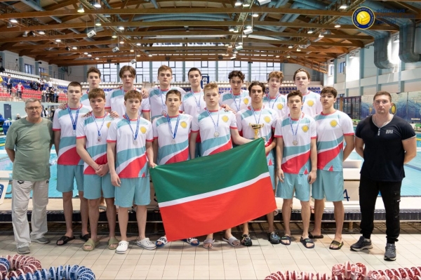 Юноши Татарстана - вторые на Первенстве России U18 по водному поло